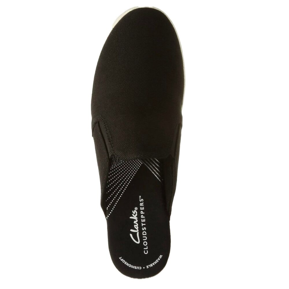 Clarks Cloud Steppers Breeze Shore Moisture Wicking Slides Mules Shoes 10